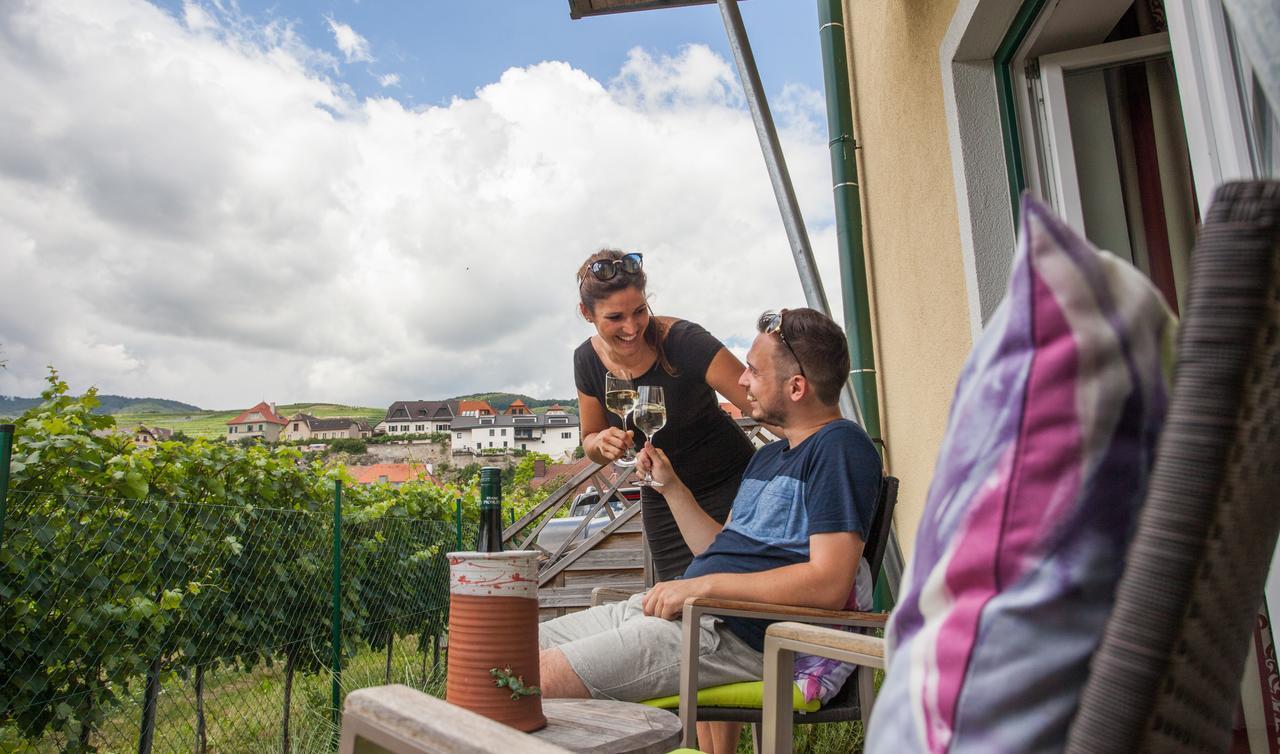 Hotel Garni Weinquadrat Weissenkirchen in der Wachau Exterior foto
